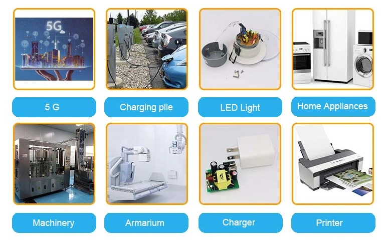 High Frequency Ei28, Ei42, Ei48, Ei57, Ei35, Ei66 Type Power Transformer Switching Power Supply Flyback Transformer